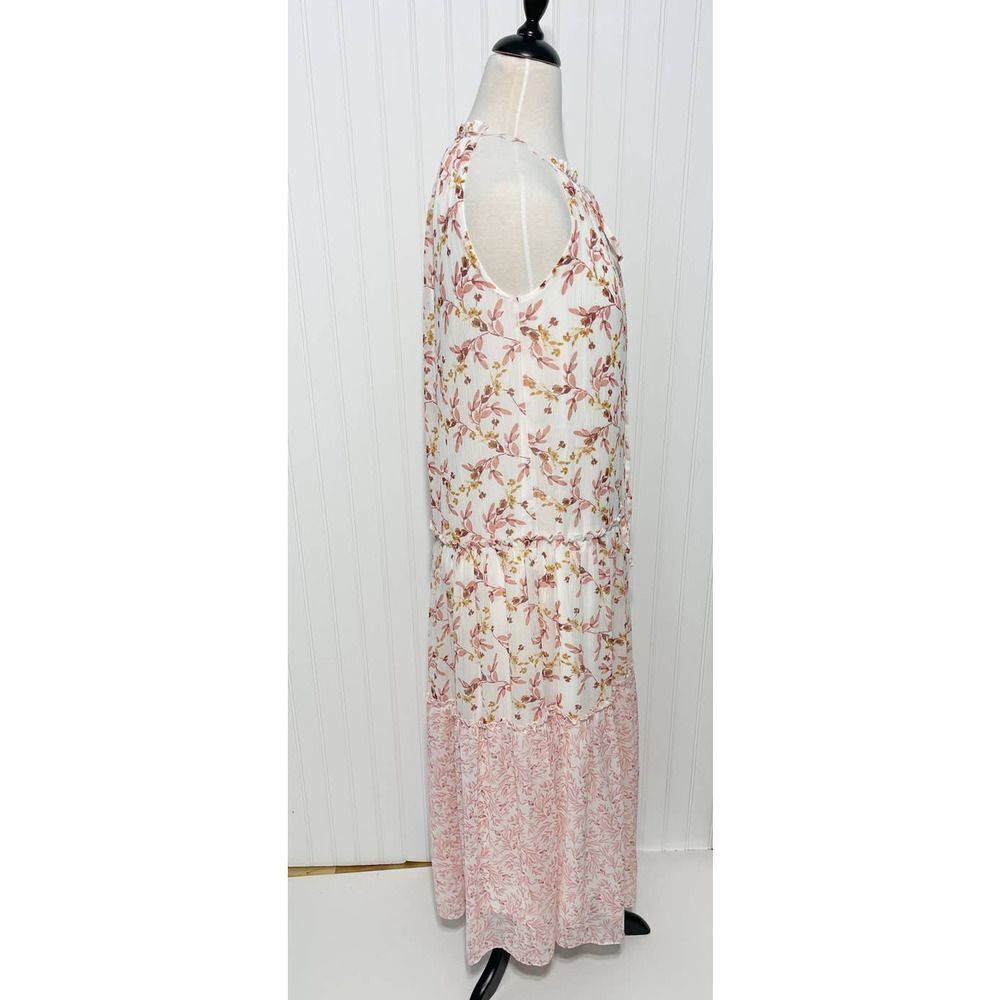 Anthropologie‎ Drew Naomi Tiered Maxi Dress Floral Boho Chiffon Size Small - Picture 14 of 16